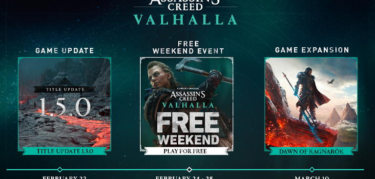 Assassin’s Creed Valhalla ще бъде безплатна през този уикенд!